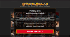 Desktop Screenshot of dancingdick.com